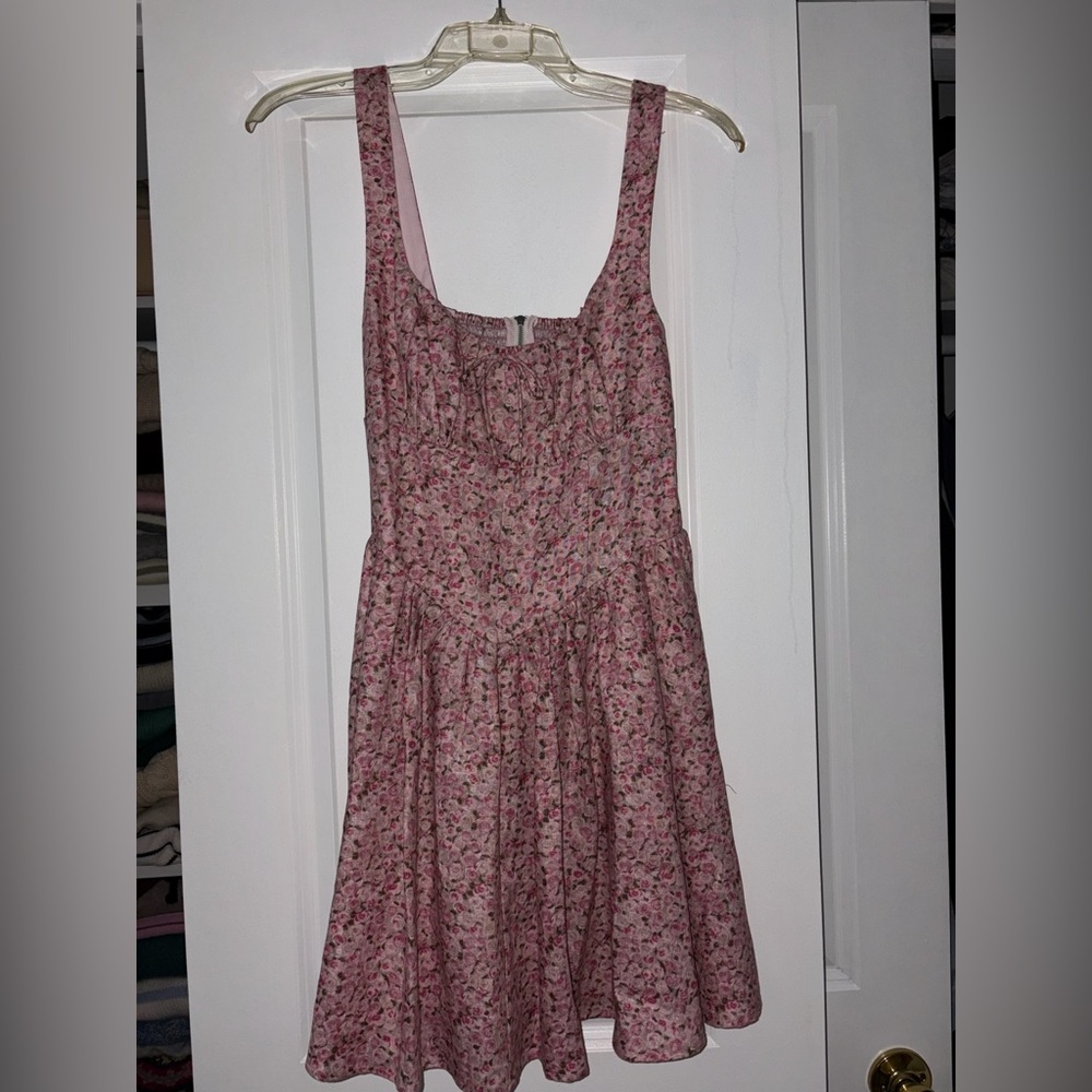 NWT Reformation Daria Linen Dress